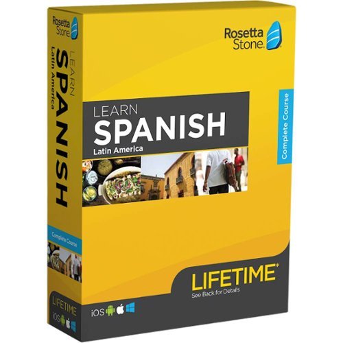 Rosetta Stone - Learn UNLIMITED Languages with Lifetime access - Latin American Spanish - Android, Mac, Windows, iOS