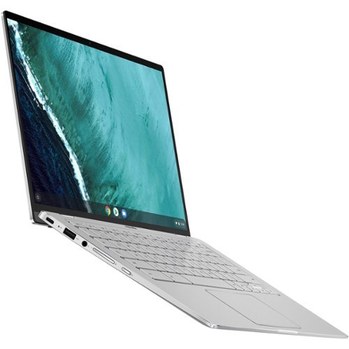 ASUS Flip C434TA 2-in-1 14 Touch-Screen Chromebook - Intel Core m3 - 4GB Memory - 64GB eMMC Flash Memory - Spangle Silver HOW TO BUY