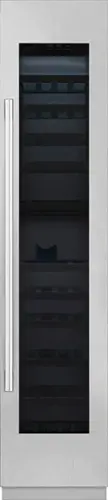 Front. SKS - 71-Bottle Built-In Dual Zone Wine Cooler - Custom Panel Ready.