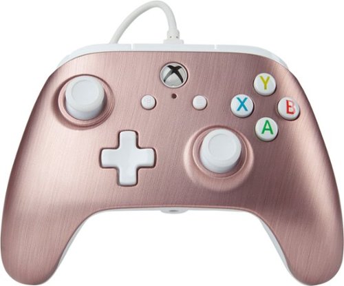  PowerA - Enhanced Wired Controller for PC, Xbox One, Xbox One S and Xbox One X - Brushed Rose Gold