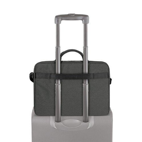 Solo New York Rivington Case for 15.6 Laptop Slim Brief - Gray GLOBAL SHIPPING