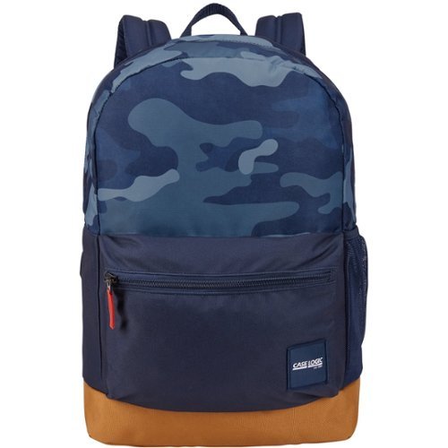 Case Logic - Commence Backpack for 15.6" Laptop - Cumin/Dress Blue Camo-Front_Standard 