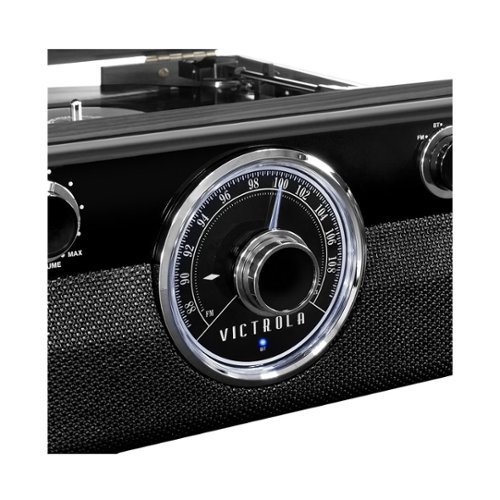 Victrola Bluetooth Stereo Audio System - Gray GLOBAL SHIPPING