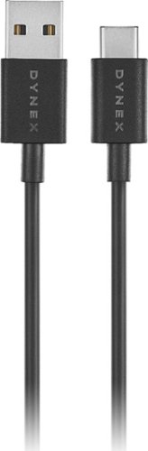  Dynex™ - 3' USB to USB-C Charge-and-Sync Cable - Black