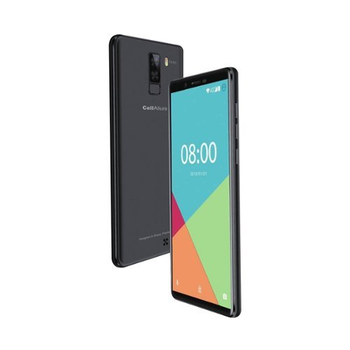 CellAllure Cool Duo with 16GB Memory Cell Phone (Unlocked) - Black WORLDWIDE DELIVERY