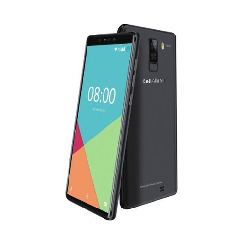 CellAllure Cool Duo with 16GB Memory Cell Phone (Unlocked) - Black GLOBAL SHIPPING