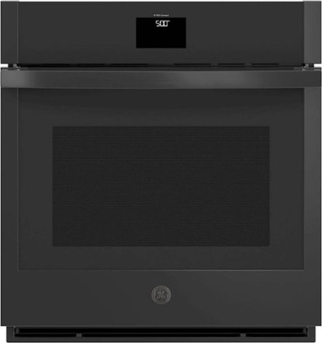 GE - 27" Built-In Single Electric Convection Wall Oven - Black