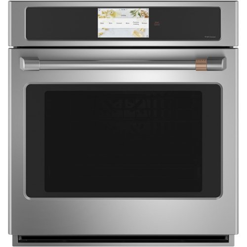 Café - 27" Built-In Single Electric Convection Wall Oven - Stainless steel