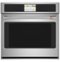 Café - 30" Built-In Single Electric Convection Wall Oven, Customizable - Stainless Steel-Front_Standard