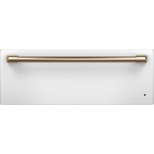 Café - 30" Warming Drawer - Matte White-Front_Standard 