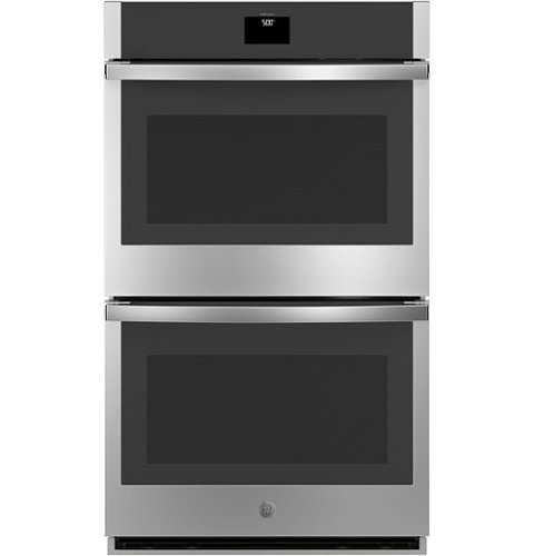 GE - 30" Built-In Double Electric Convection Wall Oven - Stainless steel