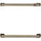 Handle Kit for Café Undercounter Refrigerators & Dishwashers - Brushed Bronze-Front_Standard