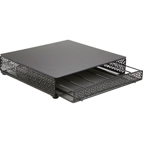 Mind Reader - 36 K-Cup Drawer Coffee Pod Holder - Black-Angle_Standard 