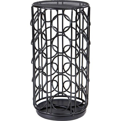 Mind Reader - 35 K-Cup Single Serve Coffee Pods Rotating Carousel - Black-Angle_Standard 