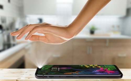 LG G8 ThinQ with 128GB Memory Cell Phone (Unlocked) - Aurora Black BUY IN EUROPE