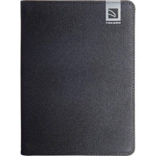 TUCANO - Vento Universal Folio Case for Most 7-8" Tablets - Black-Front_Standard 