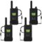 Cobra - MicroTALK 23-Mile, 22-Channel FRS/GMRS 2-Way Radios (4-Pack) - Black-Angle_Standard