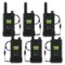 Cobra - MicroTALK 23-Mile, 22-Channel FRS/GMRS 2-Way Radios (6-Pack) - Black-Angle_Standard