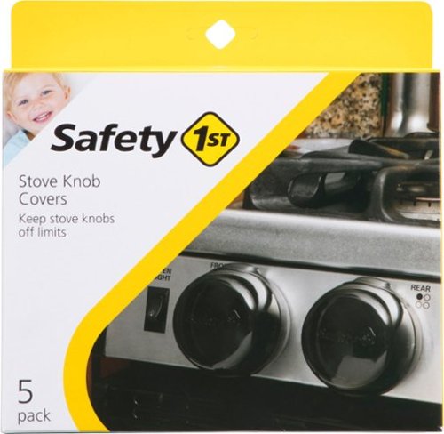 Safety 1st - Stove Knob Covers - Black