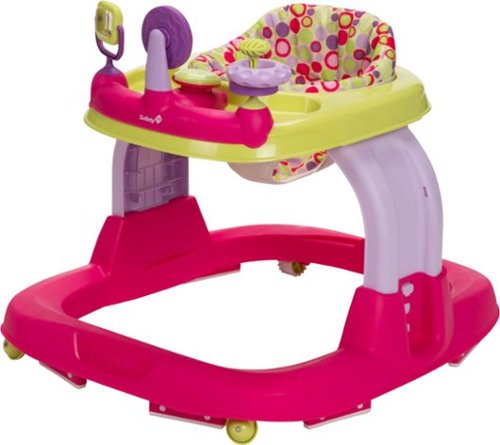 Safety 1st - Ready, Set, Walk! 2.0 Developmental Walker - Pink-Front_Standard 