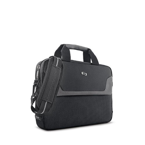 Solo - Pro Slim Laptop Briefcase for 14.1" Laptop - Black