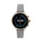 Fossil - Sport Smartwatch 41mm Aluminum - Rose with Gray Silicone Band-Front_Standard