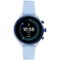 Fossil - Sport Smartwatch 41mm Aluminum - Light Blue with Light Blue Silicone Band - (2018)-Front_Standard