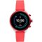 Fossil - Sport Smartwatch 41mm Aluminum - Red with Red Silicone Band - (2018)-Front_Standard