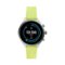 Fossil - Sport Smartwatch 41mm Aluminum - Silver with Neon Silicone Band-Front_Standard
