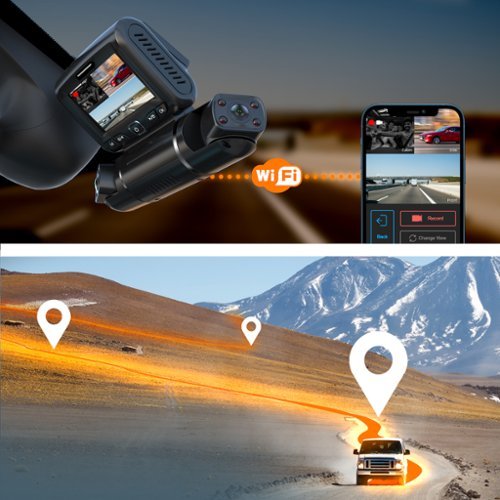 Rexing S3 1080p 3-Channel Wi-Fi Dash Cam with Built-in GPS - Black WHERE TO BUY