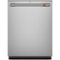 Café - 24" Top Control Built-InStainless Steel Tub Dishwasher with 3rd Rack, Ultra Wash and Dry and 45 dBA - Stainless Steel-Front_Standard