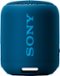 Sony - SRS-XB12 Portable Bluetooth Speaker - Blue-Front_Standard 