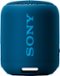 Sony - SRS-XB12 Portable Bluetooth Speaker - Blue-Front_Standard
