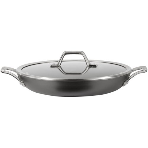 Calphalon - Signature 12" Everyday Pan - Black/Gray/Silver-Angle_Standard 