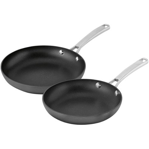 Calphalon - Classic Hard-Anodized Nonstick 2-Piece Fry Pan Set - Gray