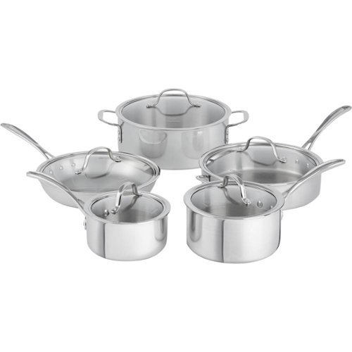  Calphalon - Tri-Ply 10-Piece Cookware Set - Stainless Steel