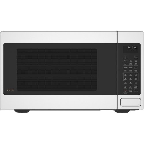 CafÃ© - 1.5 Cu. Ft. Convection Microwave with Sensor Cooking, Customizable - Matte White