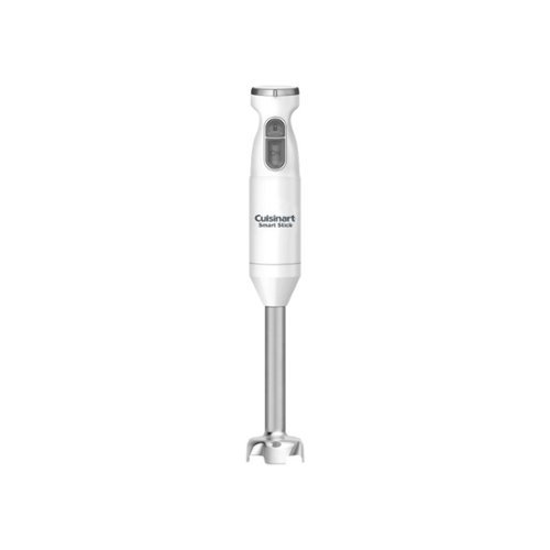 Cuisinart - Smart Stick 2-Speed Hand Blender - White/Stainless-Front_Standard 