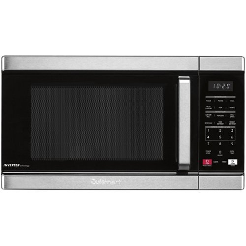 Cuisinart - 1.1 Cu. Ft. Microwave with Sensor Cooking - Black Stainless Steel