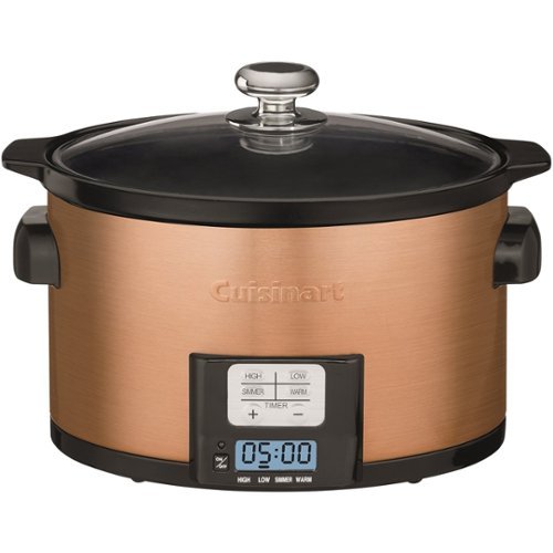 Cuisinart - 3.5qt Slow Cooker - Copper Classic-Front_Standard 