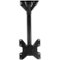 SunBriteTV - Tilt TV Ceiling Mount for Most 22" - 43" Flat-Panel TVs - Extends 18" - Black-Front_Standard