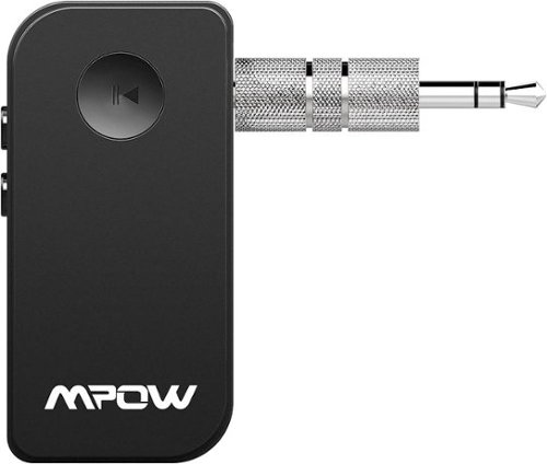 MPOW - Bluetooth Hands-Free Car Kit - Black