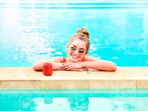 Sony SRS-XB12 Portable Bluetooth Speaker - Red SHOP ONLINE