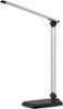 Adesso - LED Desk Lamp with Touch Dimmer and USB Port - Black/Silver-Front_Standard