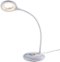 Adesso - LED Desk Lamp with USB Charging - White-Front_Standard