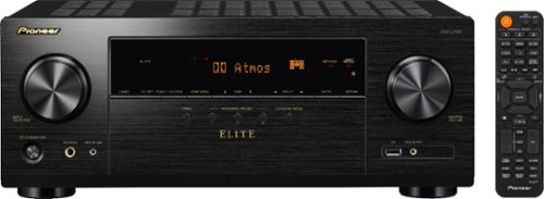 Pioneer - Elite 7.2-Ch. Bluetooth Capable with Dolby Atmos 4K Ultra HD HDR Compatible A/V Home Theater Receiver - Black