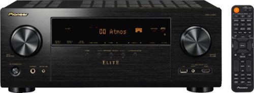 Pioneer - Elite 9.2-Ch. Bluetooth Capable with Dolby Atmos 4K Ultra HD HDR Compatible A/V Home Theater Receiver - Black