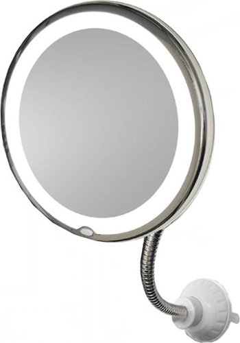 Nubrilliance - My Flexible LED-Lighted Mirror - White-Left_Standard 
