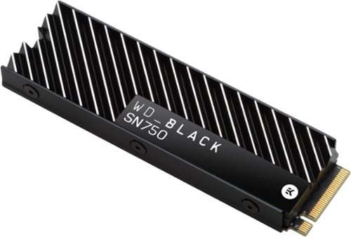 WD SN750 NVMe Gaming 500GB PCIe Gen 3 x4 Internal Solid State Drive with Heatsink for Desktops GLOBAL SHIPPING
