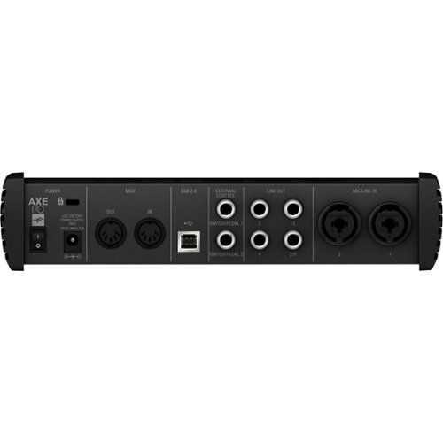 IK Multimedia USB Audio Interface - Black GLOBAL SHIPPING